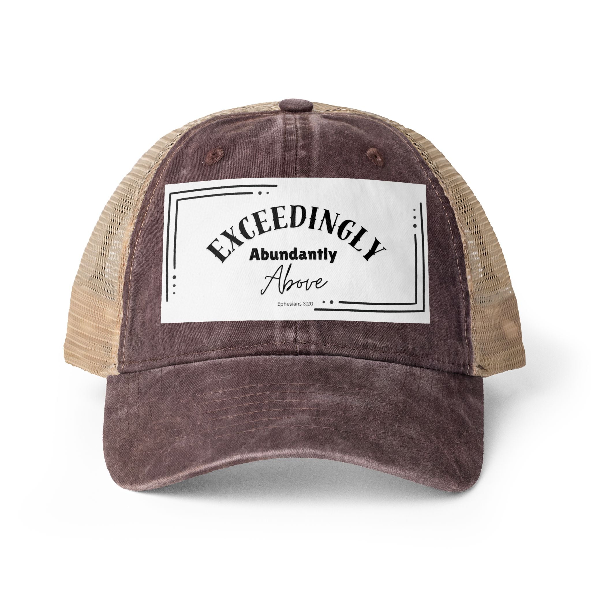 Women's Washed Mesh-Back Cap