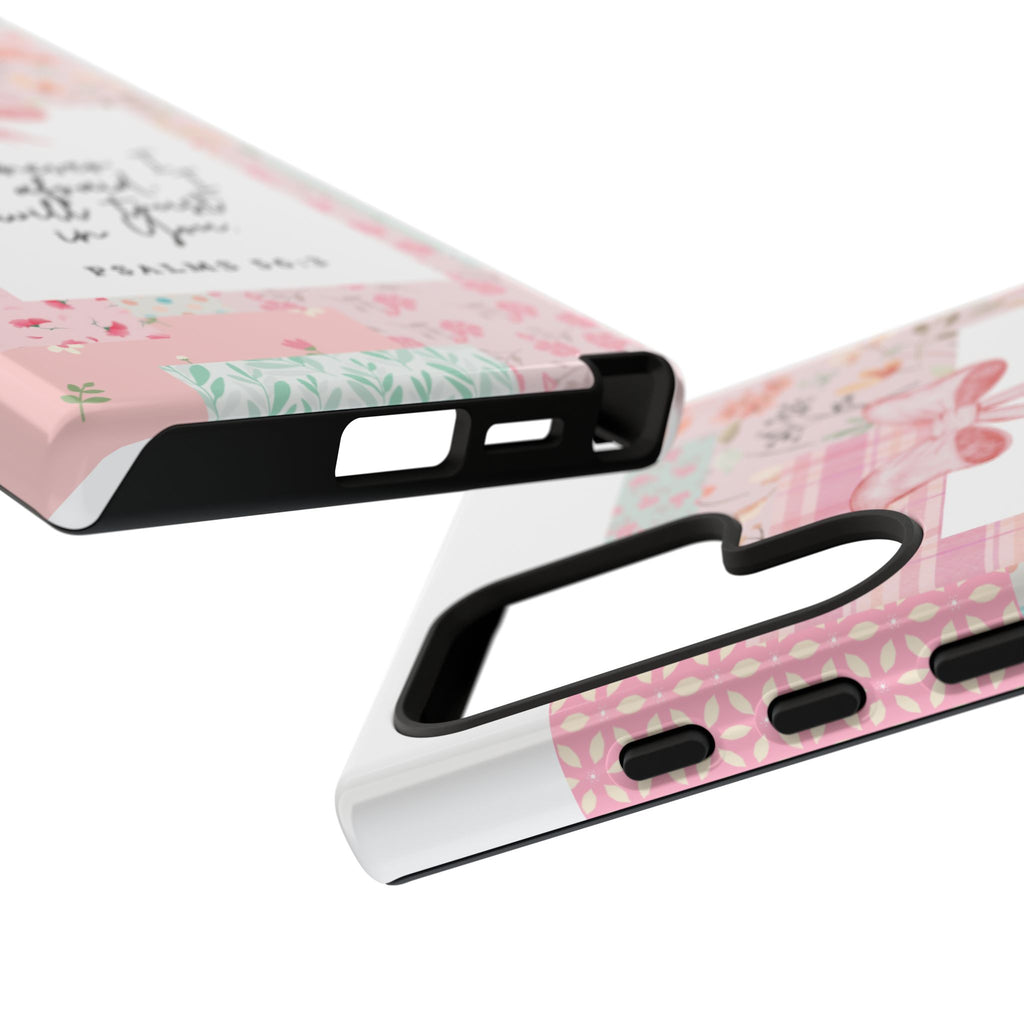 Inspirational Psalms Phone Case — "Whenever I am afraid, I will trust in You." (Psalms 56:3)