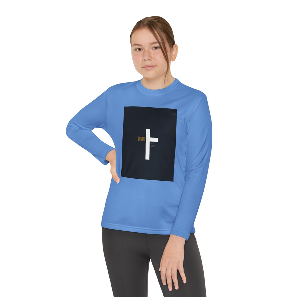 Youth Jesus Long Sleeve Tee — "King of Kings" Christian Shirt