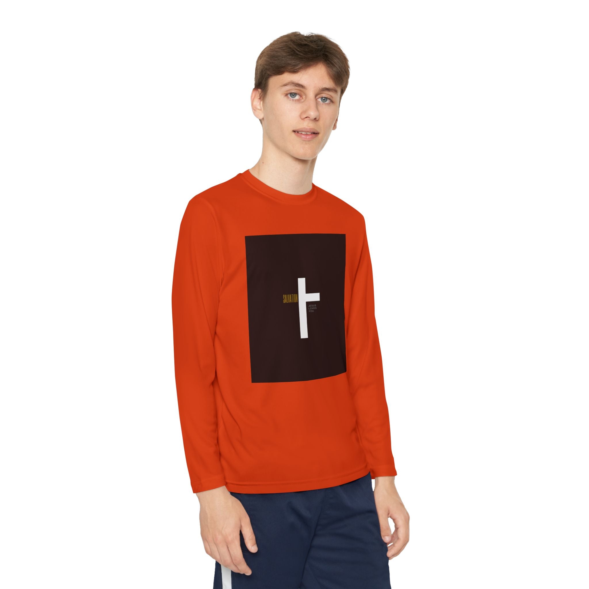 Youth Jesus Long Sleeve Tee — "King of Kings" Christian Shirt