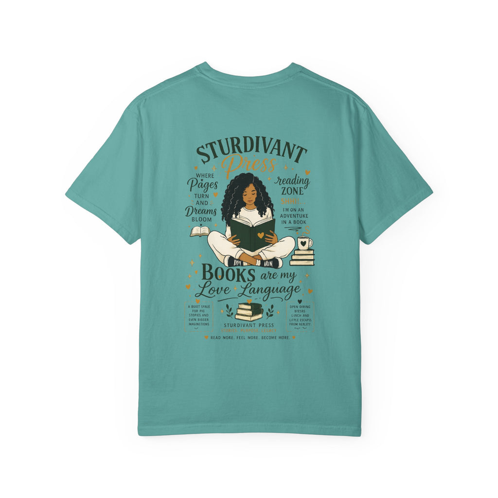Book Lover T-Shirt — "Books Are My Love Language" Reading Tee