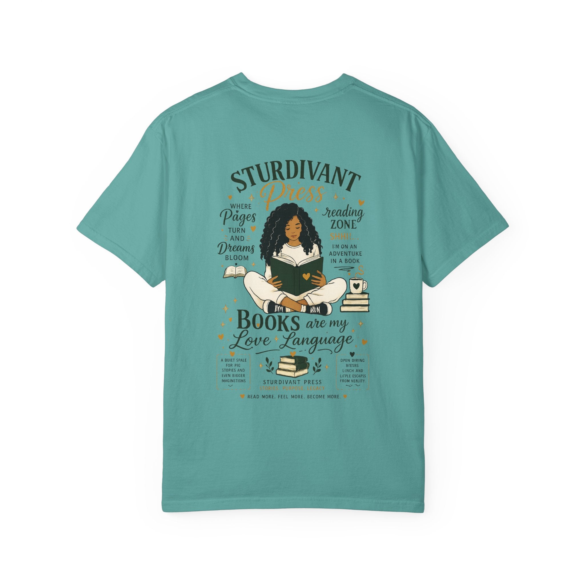 Book Lover T-Shirt — "Books Are My Love Language" Reading Tee