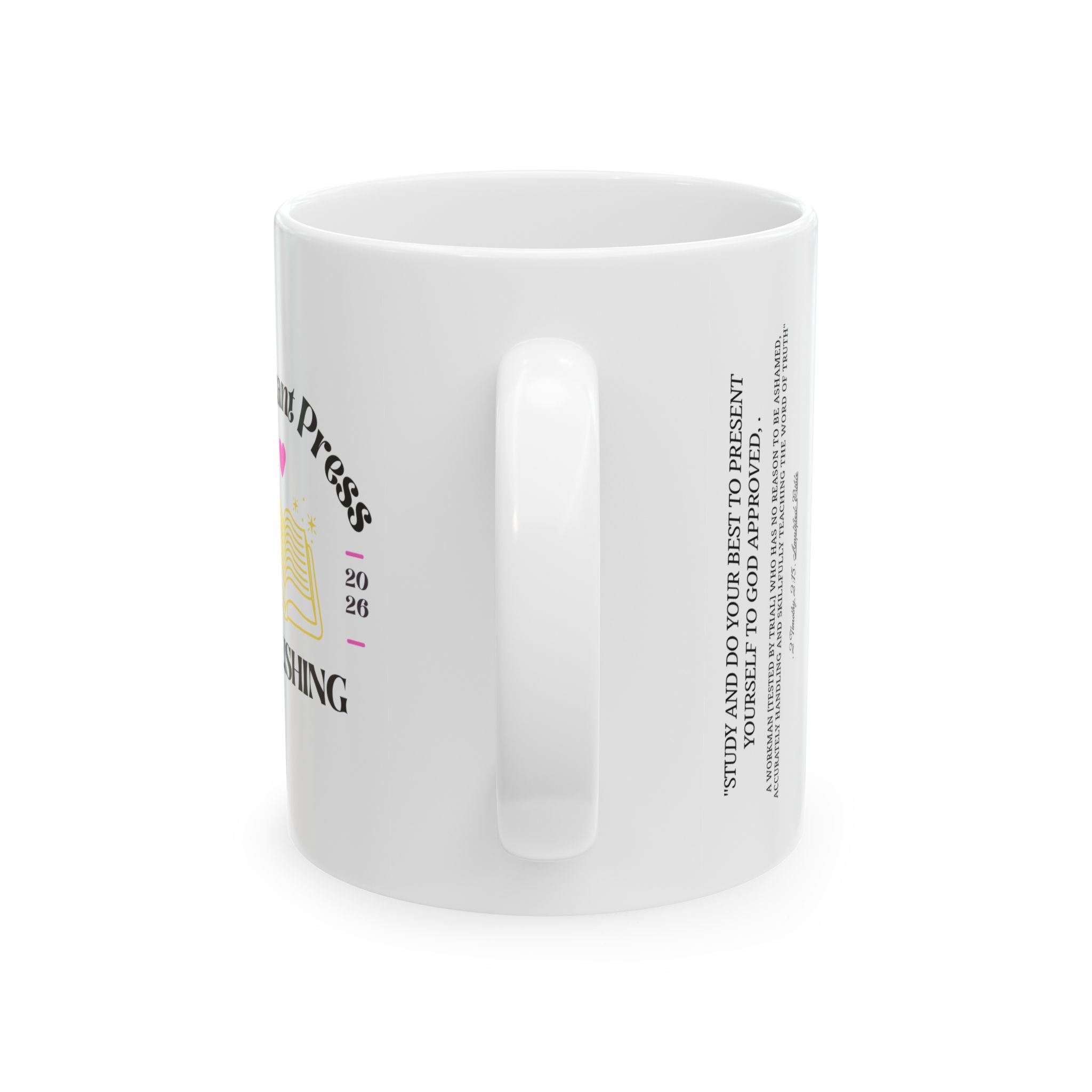 Leopard Accent Ceramic Mug – Saturday Plans: Brunch & Purse Checklist (11oz/15oz)