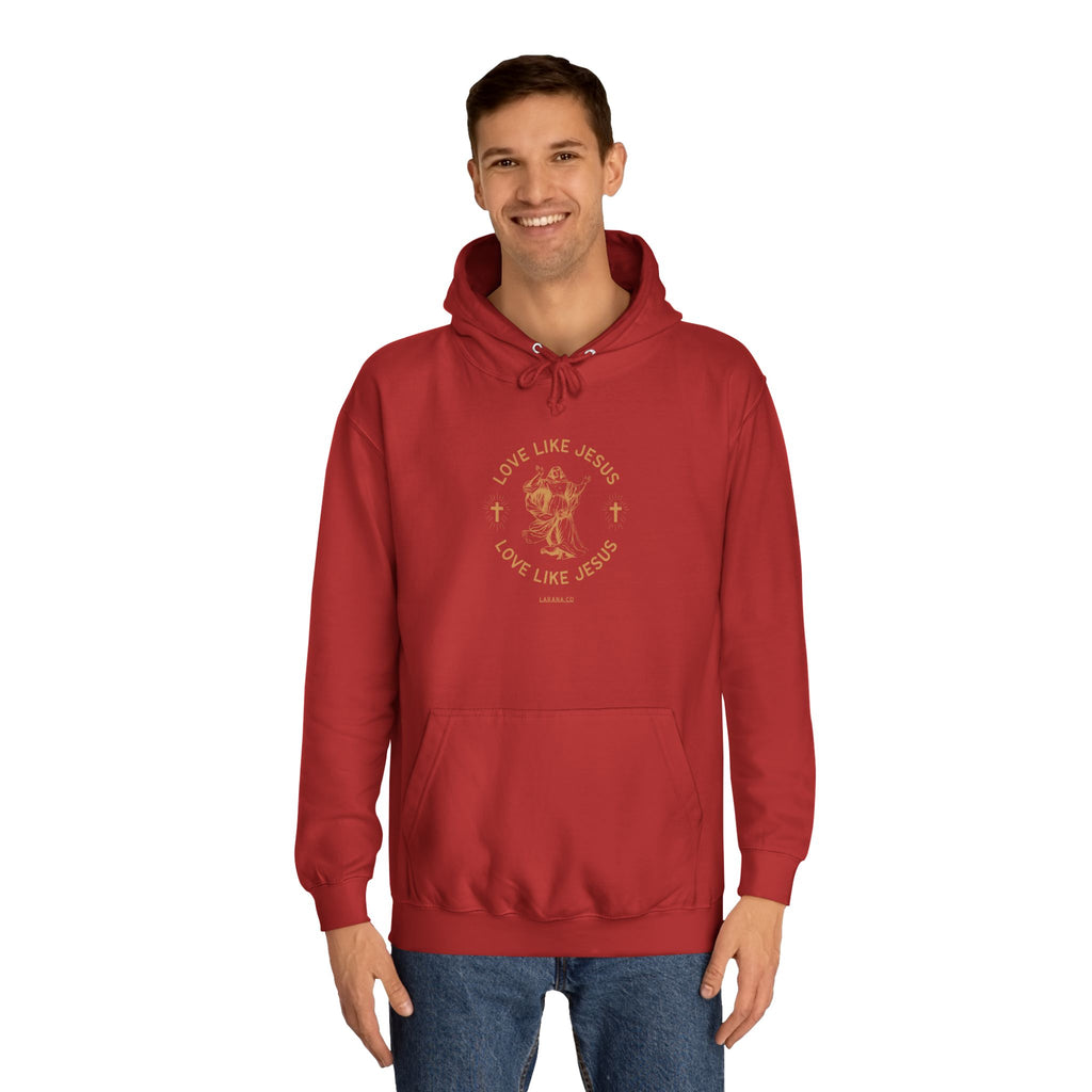 College Study Guide Hoodie — "Study Guide: Jesus" Inspirational Campus Pullover
