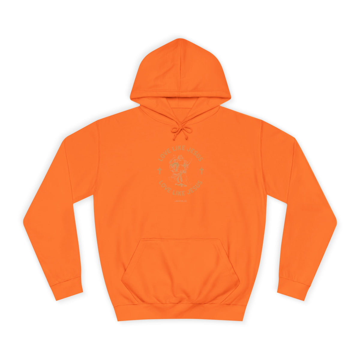 College Study Guide Hoodie — "Study Guide: Jesus" Inspirational Campus Pullover