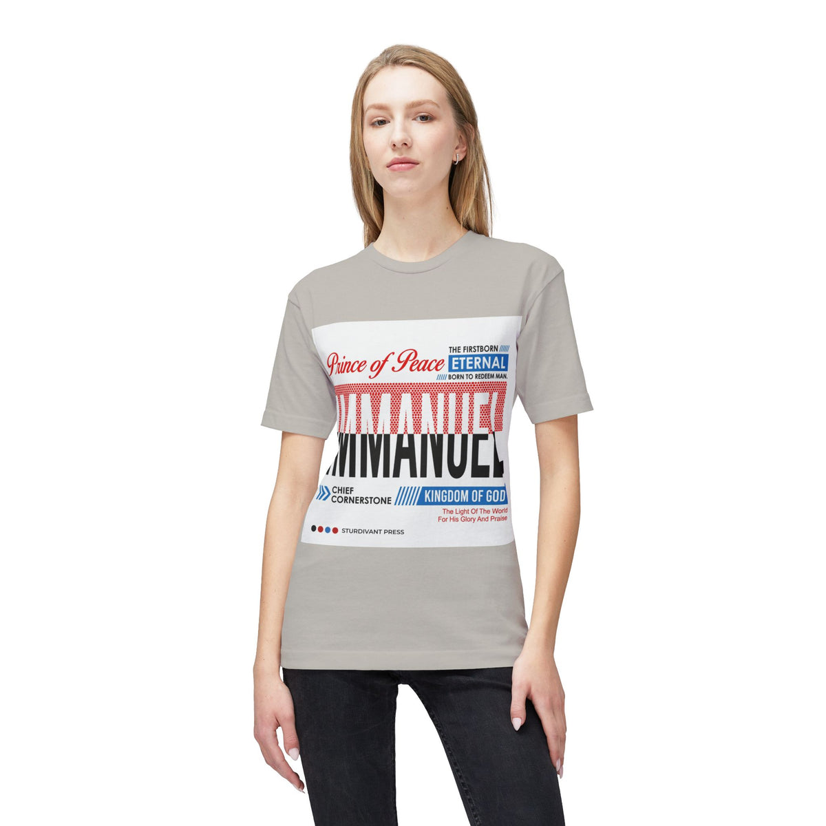 One Redeemer Christian T-Shirt — Faith-Based Church Tee (Lamb of God, Kingdom of God)