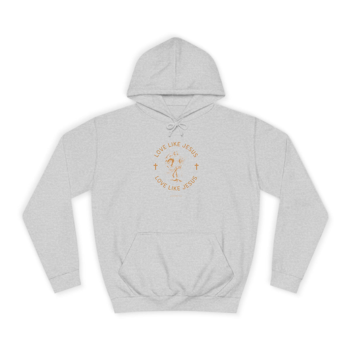 College Study Guide Hoodie — "Study Guide: Jesus" Inspirational Campus Pullover