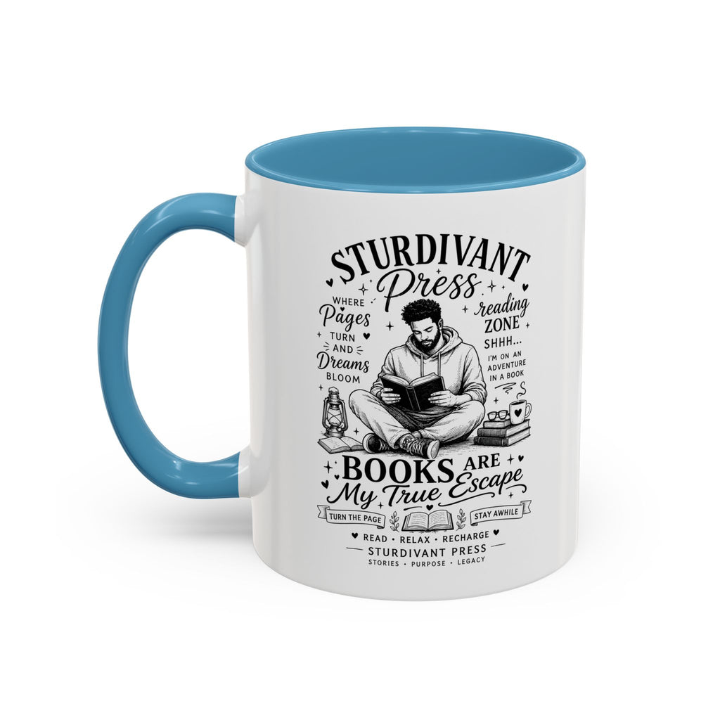 Sturdivant Press Publishing Logo Accent Coffee Mug (11/15oz)