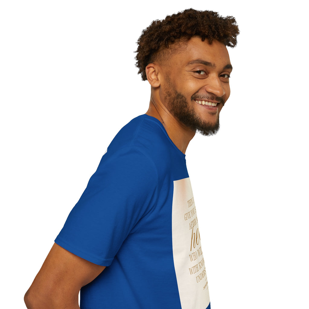 Christian Scripture T‑Shirt — “Then I Will Give You Shepherds After My Own Heart” Inspirational Tee
