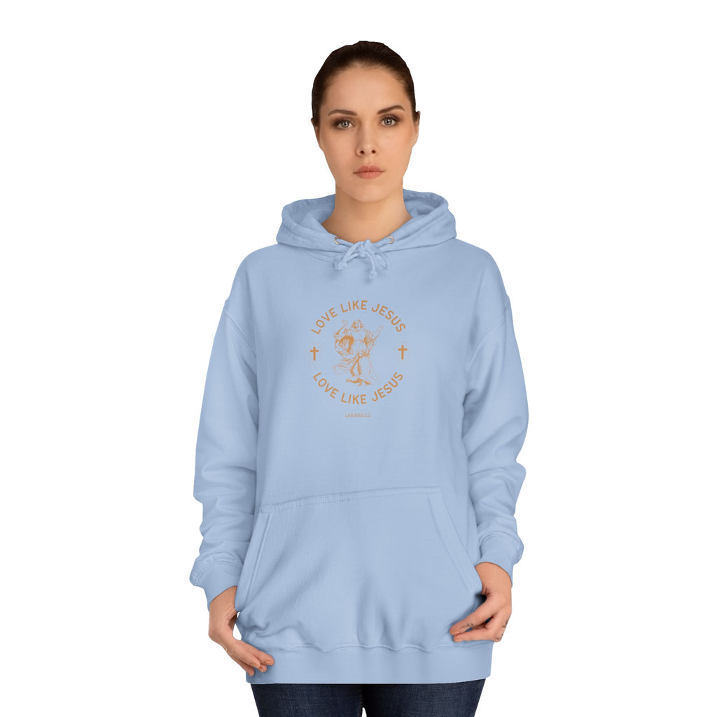College Study Guide Hoodie — "Study Guide: Jesus" Inspirational Campus Pullover
